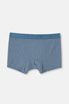 Light Blue-Blue 4210 3-PACK PATTERNED MICRO MODAL BOXER