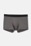 Light Gray-Gray 4210 3-PACK PATTERNED MICRO MODAL BOXER