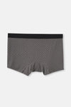 Light Gray-Gray 4210 3-PACK PATTERNED MICRO MODAL BOXER