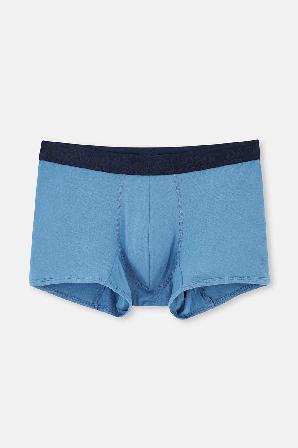 Lacivert-Mavi 3'lü Desenli Micro Modal Boxer