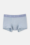 Light Gray-Gray 4210 3-PACK PATTERNED MICRO MODAL BOXER