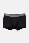 Black 4210 3-PACK PLAIN MICRO MODAL BOXER