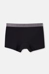 Black 4210 3-PACK PLAIN MICRO MODAL BOXER