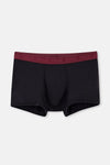 Black 4210 3-PACK PLAIN MICRO MODAL BOXER