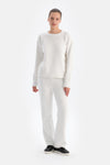 Beyaz Polar Sweatshırt
