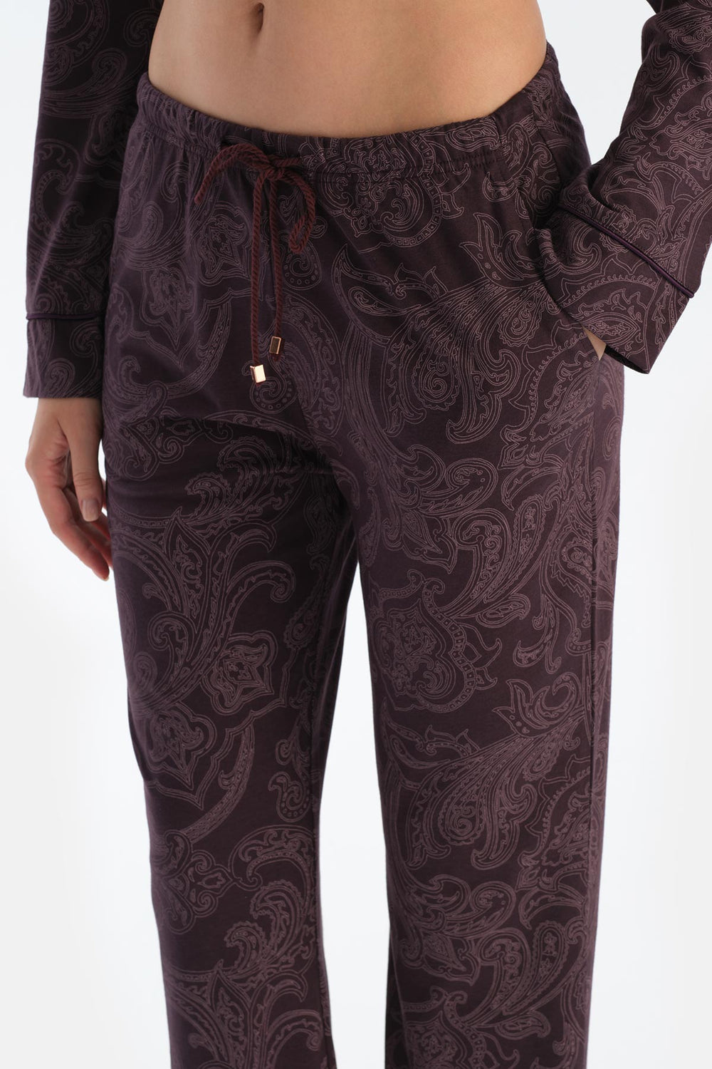 Damson COMBED MODAL SHIRT TROUSERS PAJAMA SET