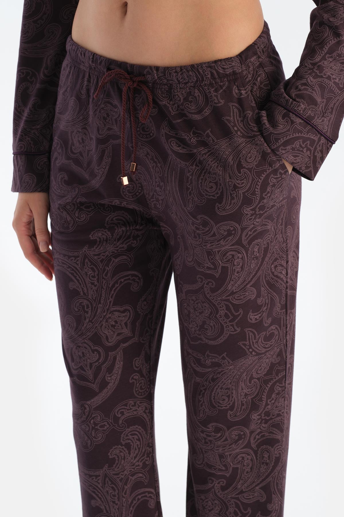 Damson COMBED MODAL SHIRT TROUSERS PAJAMA SET