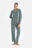 Light Grey POLKA DOT FLEECE SHIRT AND TROUSERS PAJAMA SET