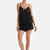 Black LACE DETAILED SATIN BRIDE CAMISOLE SUIT