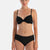 Black PREMIUM LACE AND RUBBER DETAIL HIPSTER PANTIES