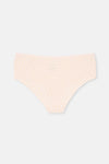 Light Salmon-Soft Pink 3-PACK PATTERNED HIPSTER PANTIES