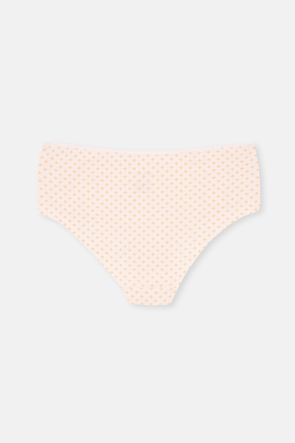 Light Salmon-Soft Pink 3-PACK PATTERNED HIPSTER PANTIES
