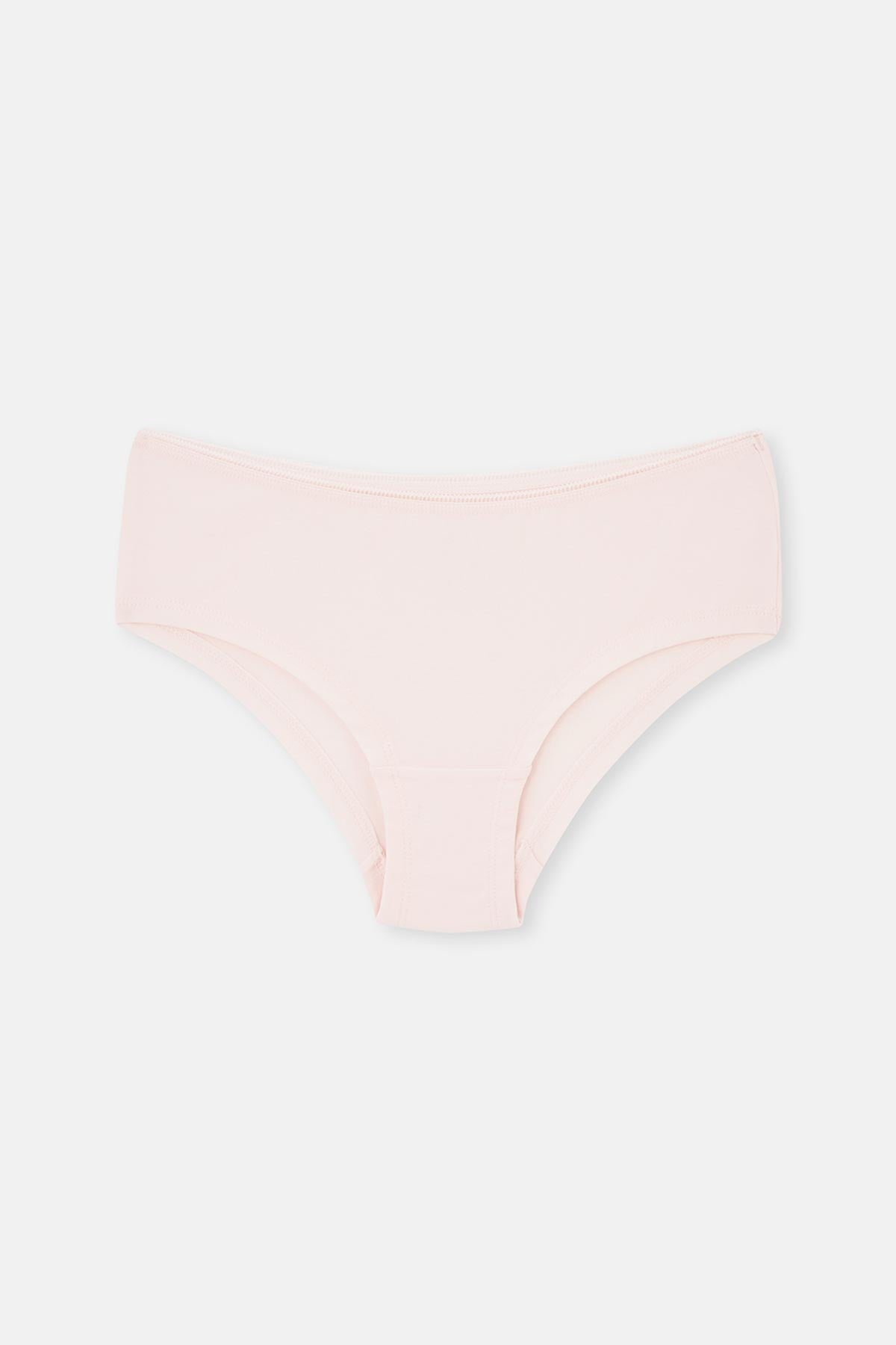 Light Salmon-Soft Pink 3-PACK PATTERNED HIPSTER PANTIES