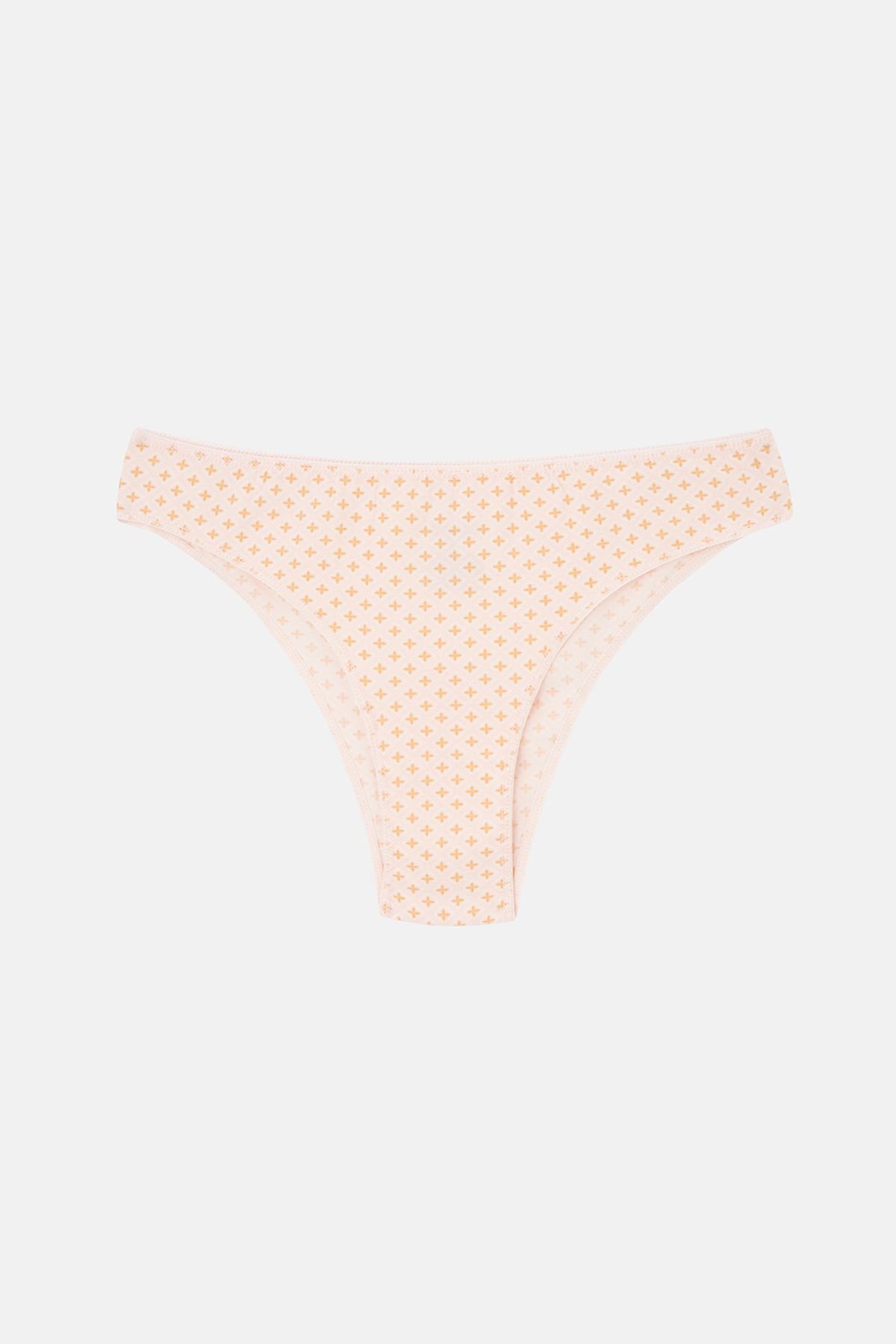 Light Salmon-Soft Pink 3-PACK PATTERNED BRAZILIAN PANTIES