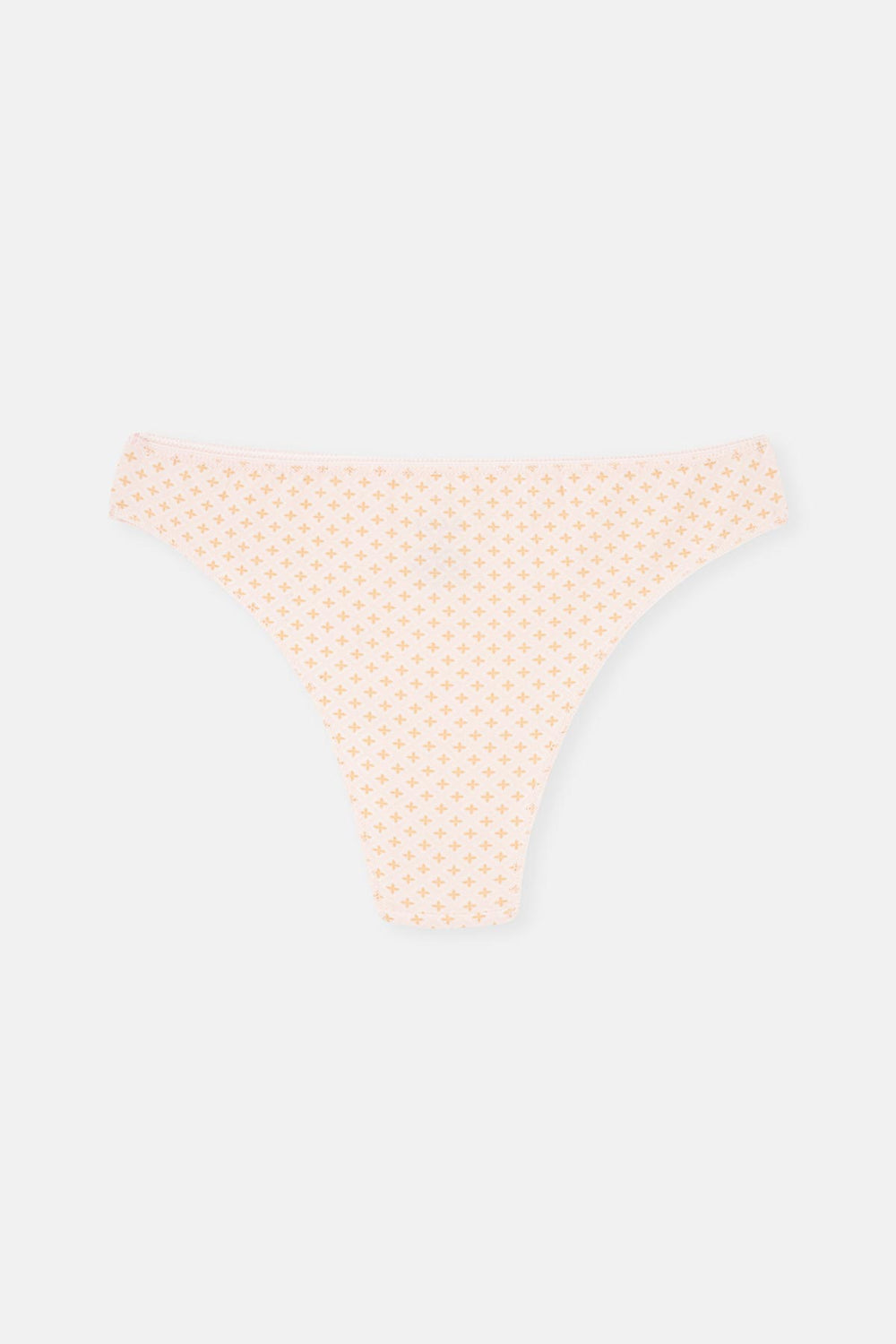 Light Salmon-Soft Pink 3-PACK PATTERNED BRAZILIAN PANTIES