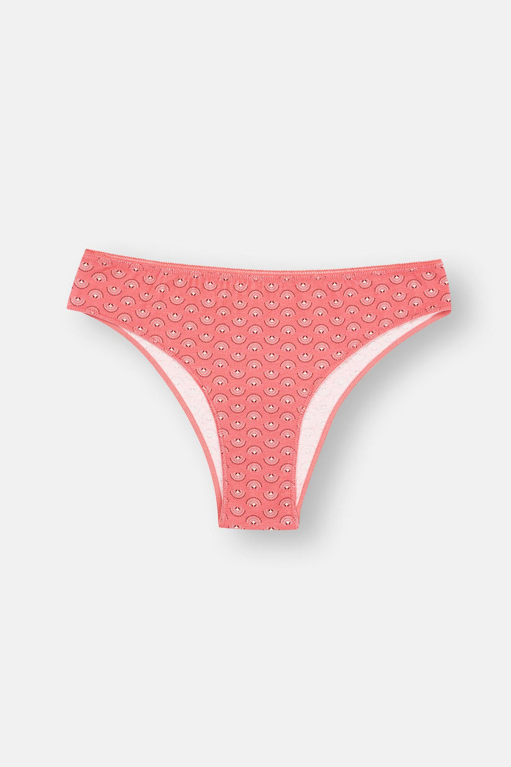Maroon-Pink-Turquoise 3-PACK PATTERNED BRAZILIAN PANTIES