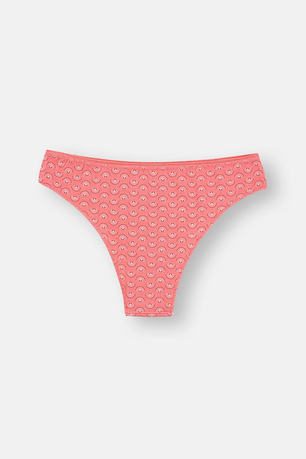 Maroon-Pink-Turquoise 3-PACK PATTERNED BRAZILIAN PANTIES