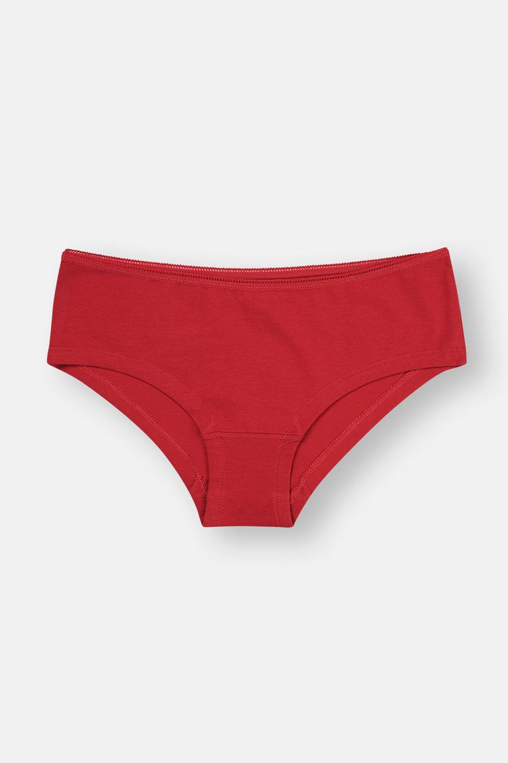 Ecru-Red-Milky Coffee 3-PACK PATTERNED HIPSTER PANTIES