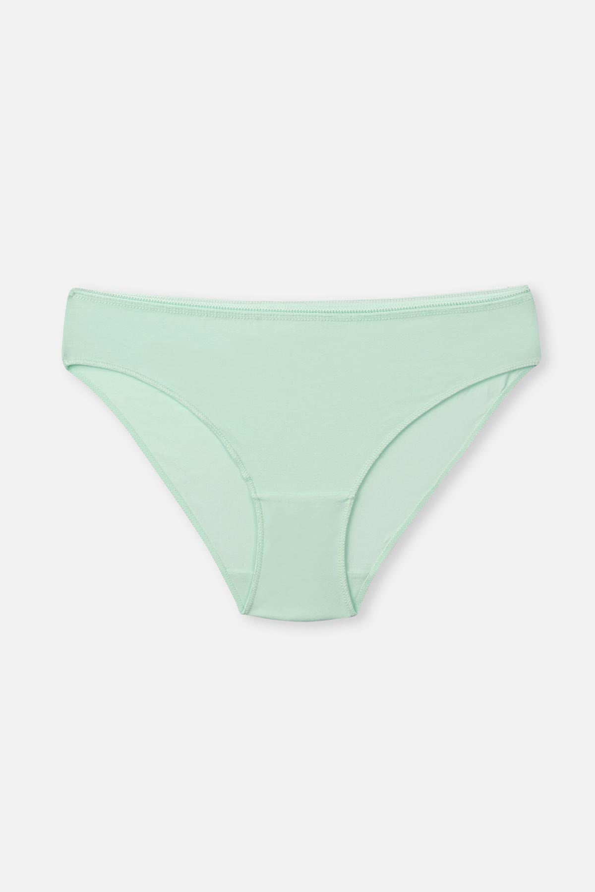 Gül Kurusu-Mint Kadın 3'lü Desenli Brief Külot