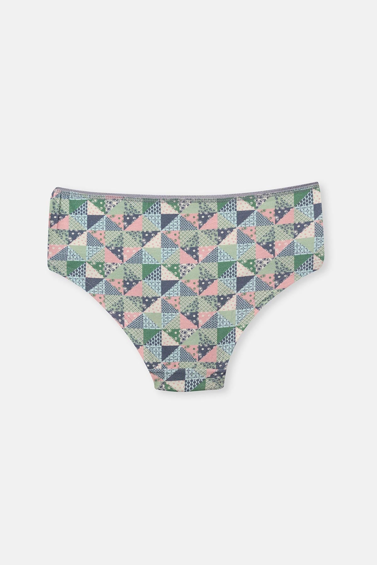 Gray-Soft Pink 3-PACK PATTERNED HIPSTER PANTIES