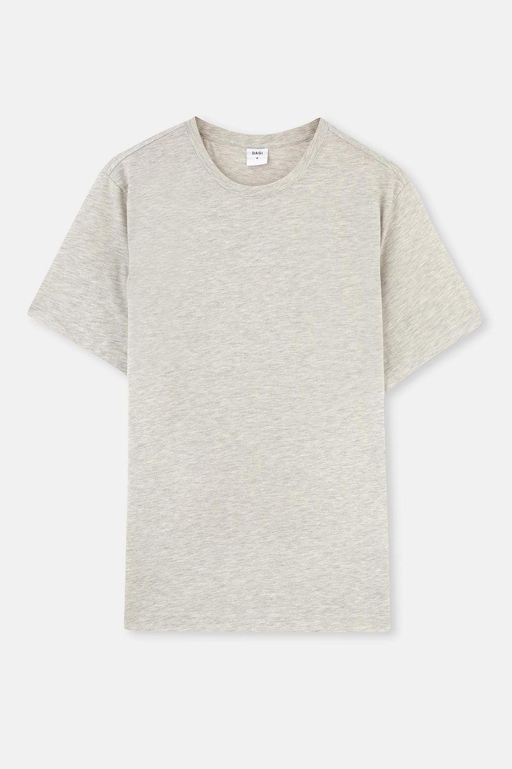 Kar Melanj Bisiklet Yaka Kısa Kollu Süprem Tişört