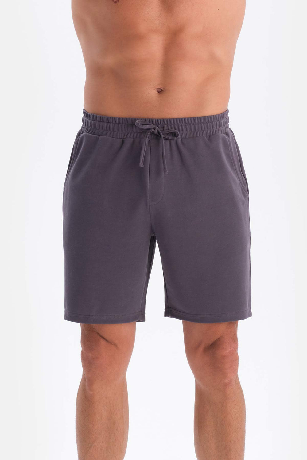 Füme Cepli Bağcıklı Modal Pike Şort