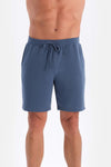 Indigo MODAL PIQUE SHORTS WITH POCKETS