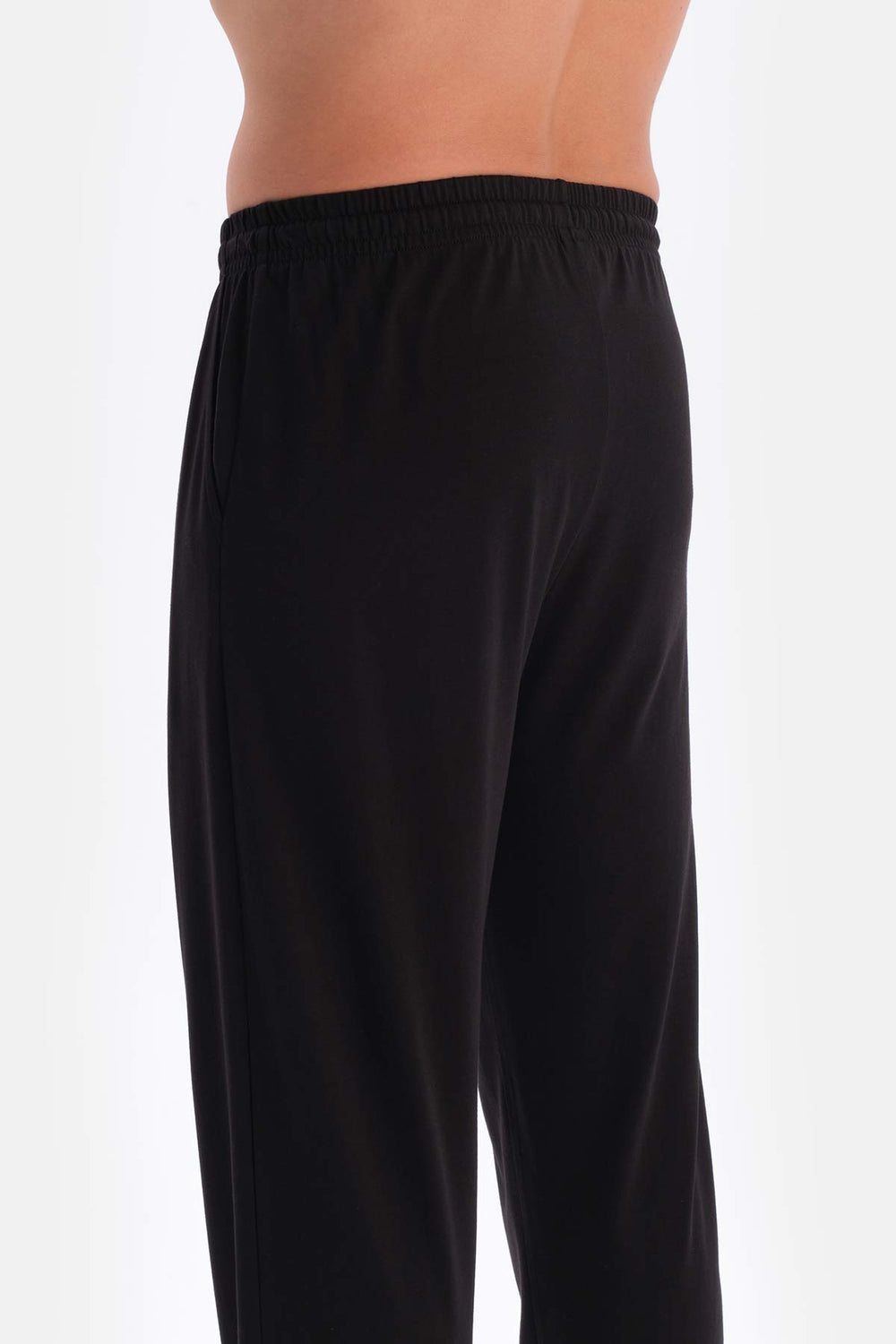 Black HALF POTTED SHORT SLEEVE SHORTS TROUSERS TRIPLE PAJAMA SET