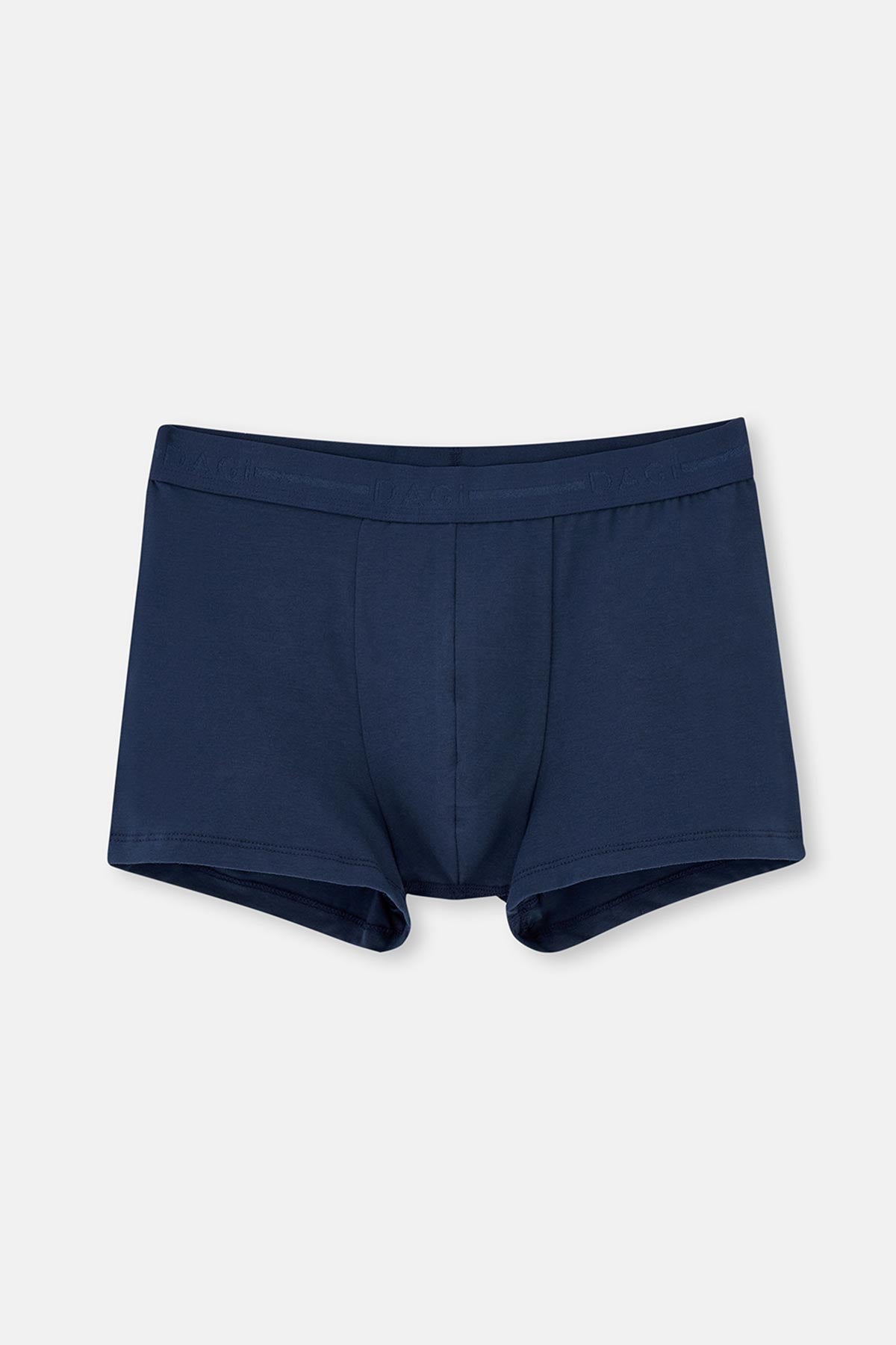 Lacivert Pamuk Desenli 3'lü Boxer