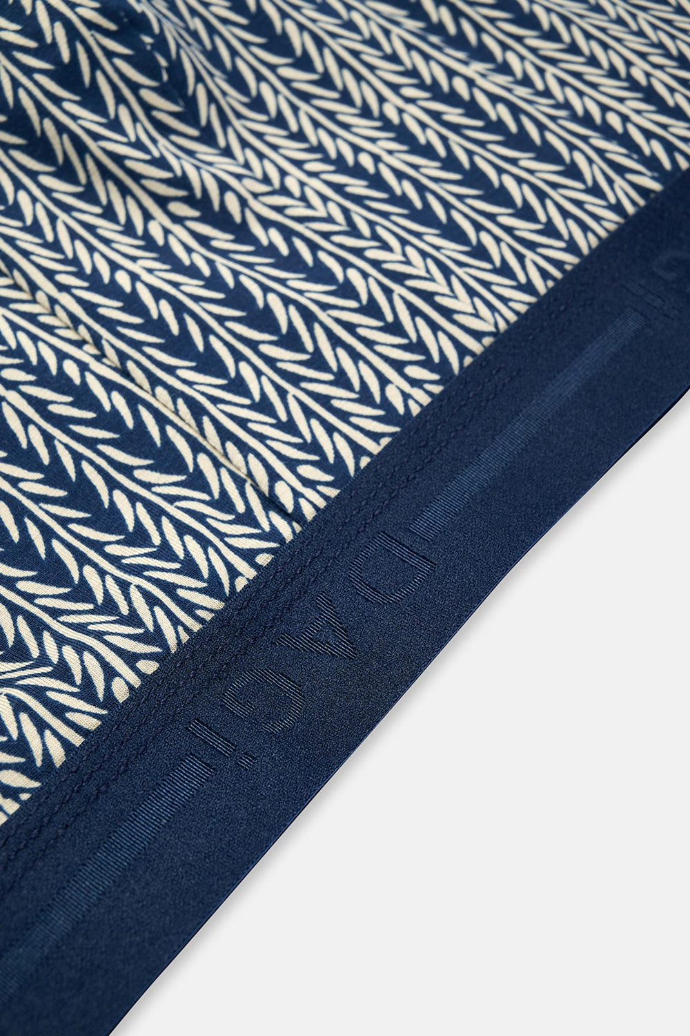 Lacivert Pamuk Desenli 3'lü Boxer