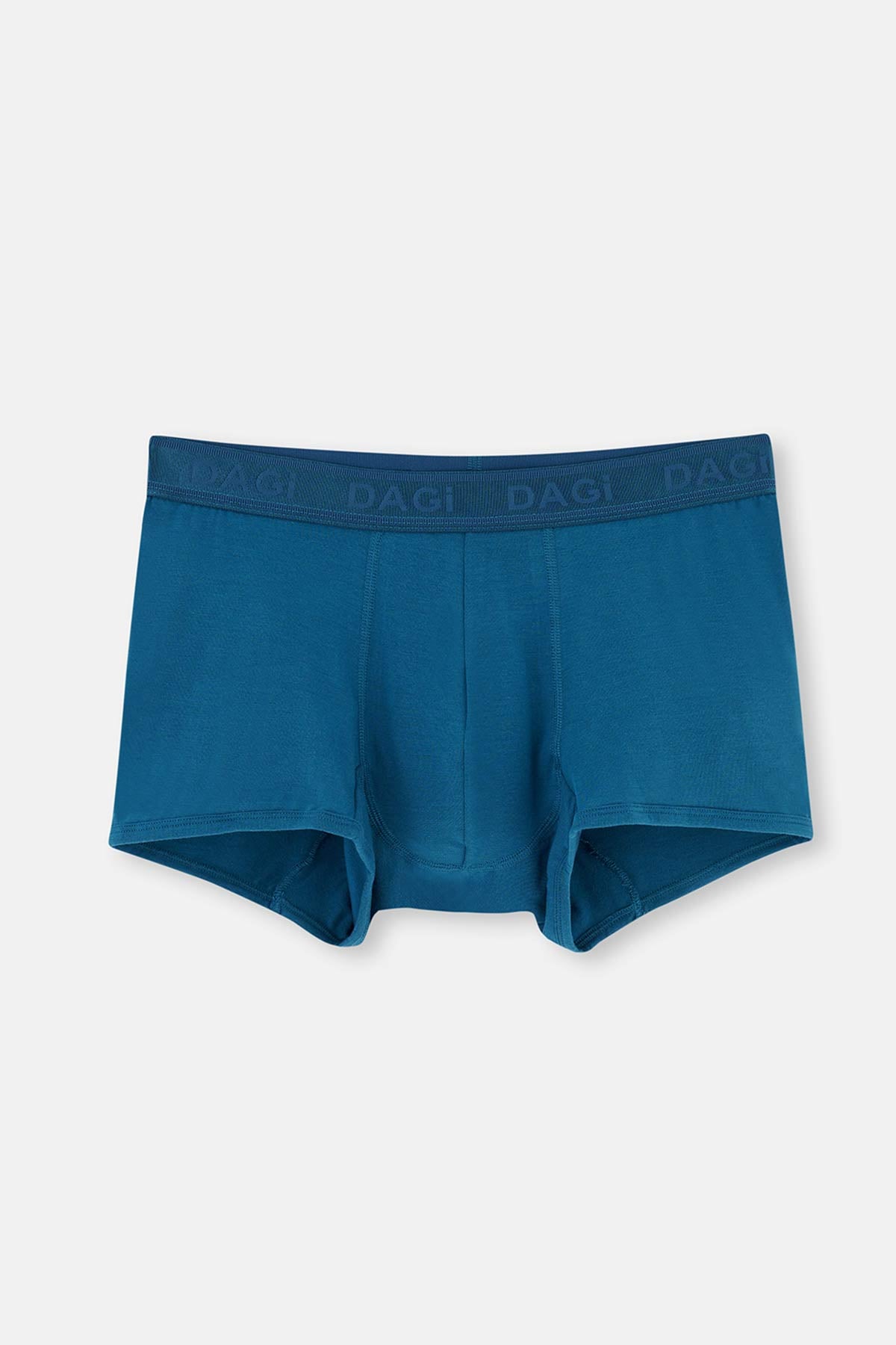 Yeşil Micro Modal Desenli 3'lü Boxer