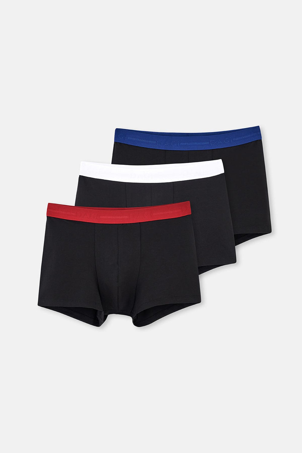 Siyah Basic Pamuk 3'lü Boxer