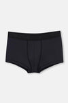 Siyah Basic Pamuk Boxer