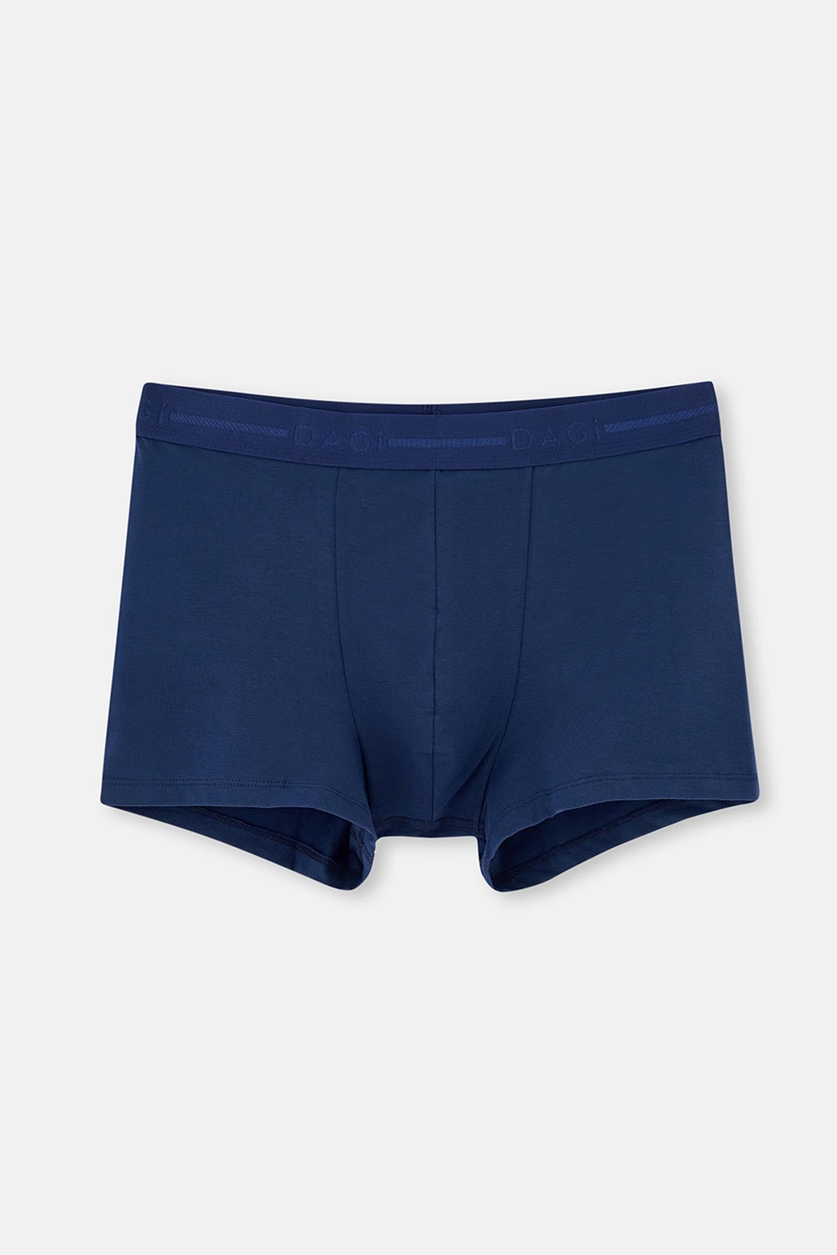 Lacivert Pamuk Desenli 2'li Boxer