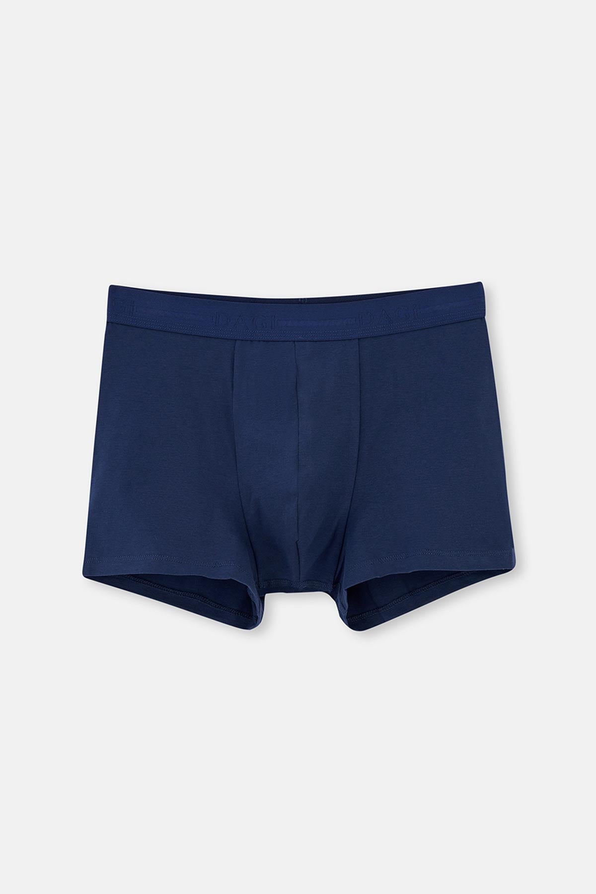 Lacivert Pamuk Desenli 3'lü Boxer