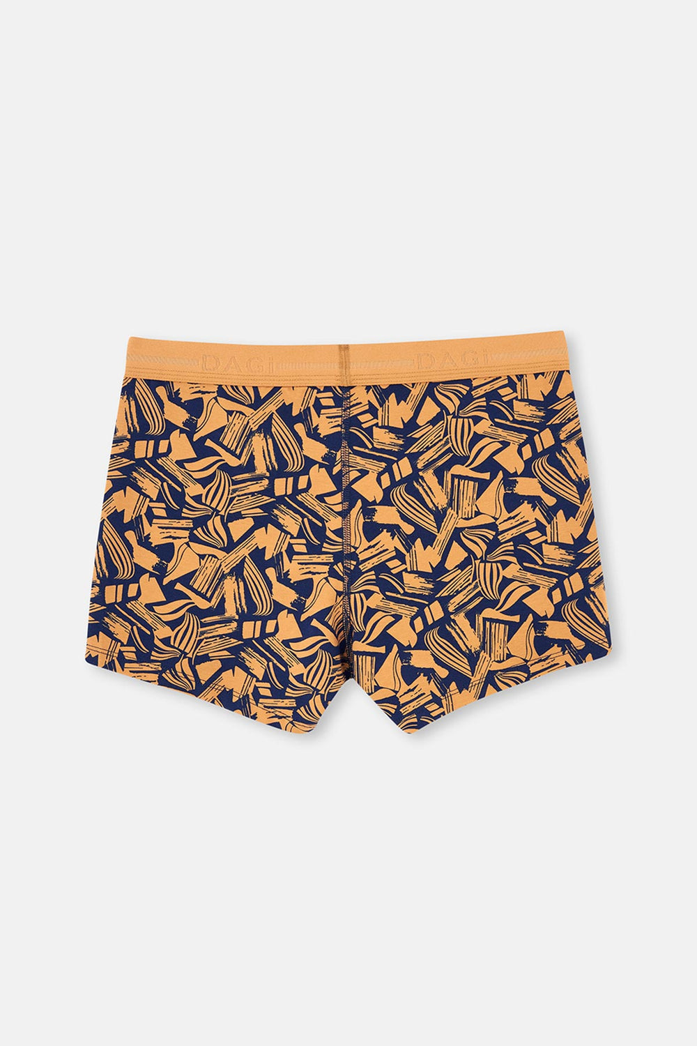 Lacivert Pamuk Desenli 3'lü Boxer