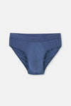 Indigo Düz Micro Modal Slip