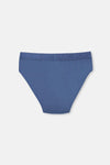 Indigo Düz Micro Modal Slip