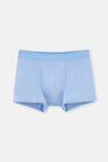 Navy Blue-Blue Melange BOXER