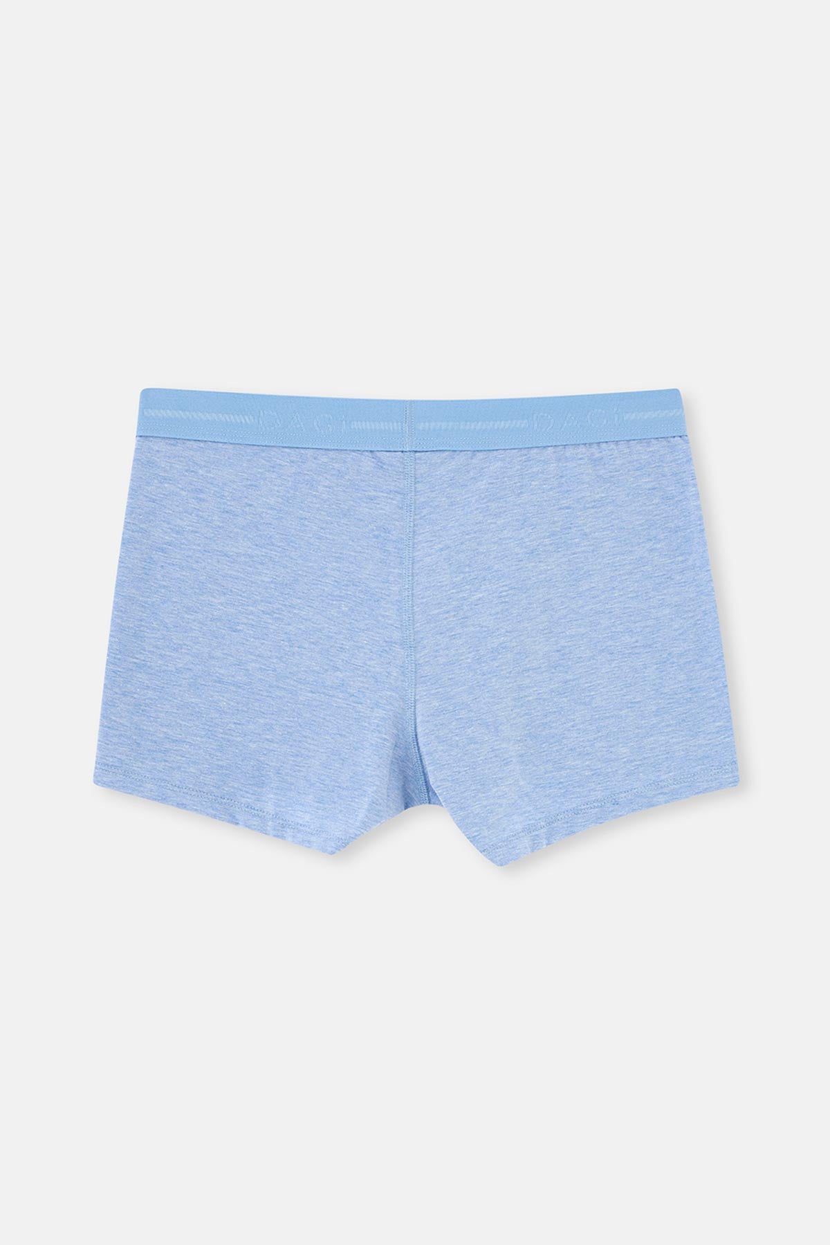 Navy Blue-Blue Melange BOXER