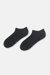 Black MENS ALL BLACK MODAL SOCKS