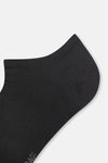 Black MENS ALL BLACK MODAL SOCKS
