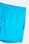 Mavi Düz Kısa Deniz Şortu