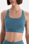 Açık Mavi Dagi Active Kadın Sırt Dekolteli Spor Sütyeni