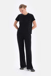 Black SOFT TOUCH BASIC TROUSERS