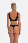 Black LACE DETAILED PREMIUM BASIC SOFT BRA