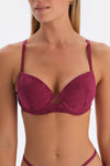 Damson TULLE DETAILED BODYSUIT