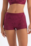Damson TULLE DETAILED BODYSUIT