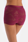 Damson TULLE DETAILED BODYSUIT