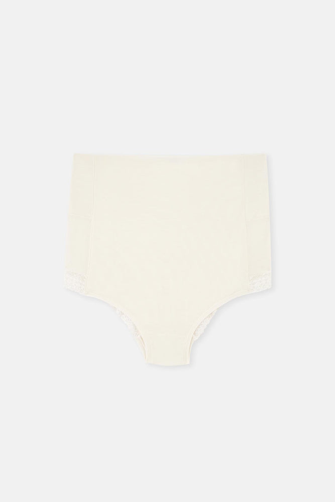 Kırık Beyaz Micromodal Hamıle Brıef Külot